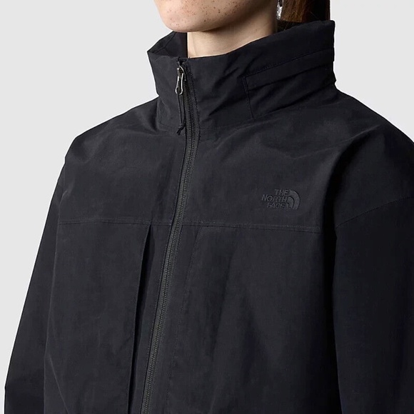 Unworn The North Face Women's Black M66 Tech Trench Waterproof Jacket - Picture 12 of 16